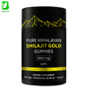 OEM Halal Pure Himalayan Shilajit Gold Gummies 3000mg Private Label
