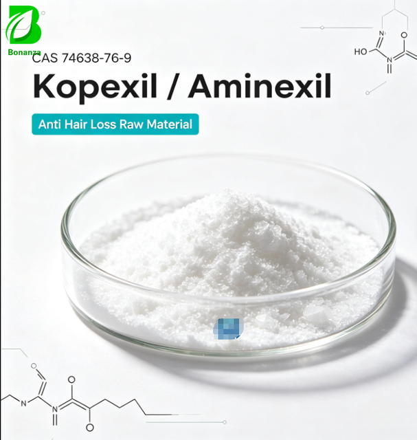 99% Kopexil Aminexil Diaminopyrimidine Oxide Anti‑Hair‑Loss Raw Material CAS74638‑76‑9