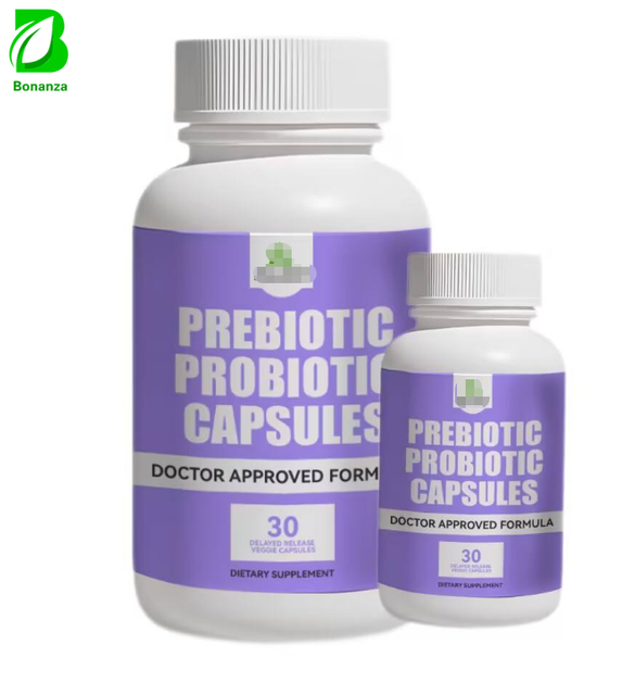 OEM Prebiotics Probiotics Digestive Enzymes Capsules Gut Health Supplement