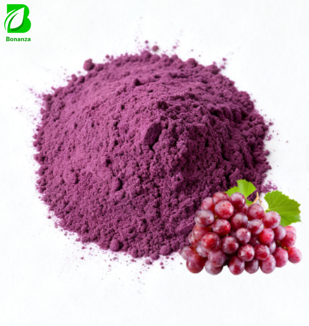 Food Grade Grape Skin Extract Powder Anthocyanin 10% Purple-Red Raw Material